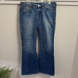 True Religion Joey Big T Flare Jeans